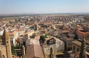 Huesca desde el Campanario de la Catedral / Foto: Murcianboy (wikimedia commons)