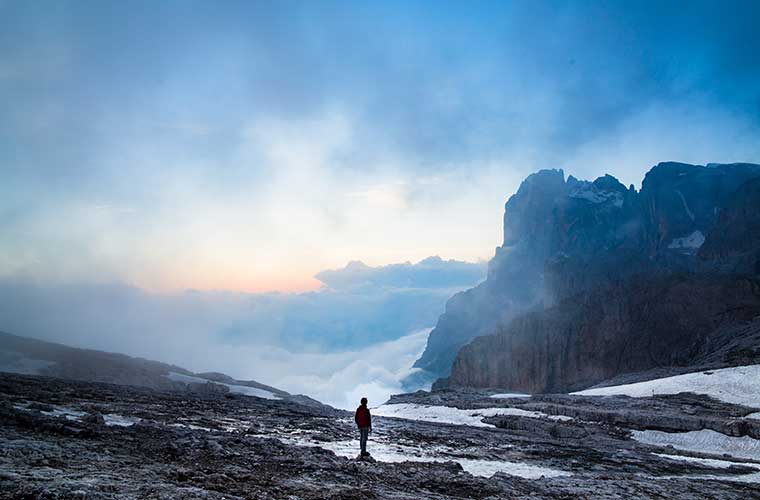 Guía práctica sobre el tiempo para aficionados a la montaña / Foto: Luca Baggio