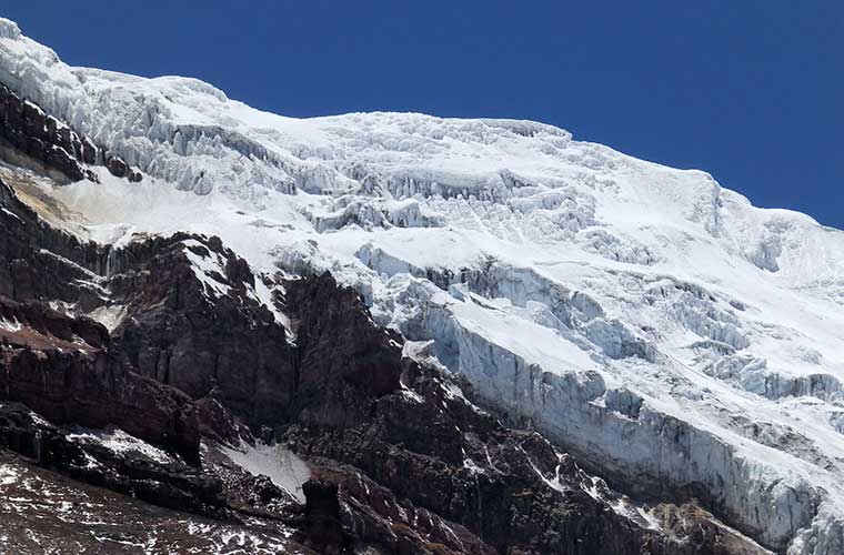 Los glaciares del Chimborazo / Foto: Waszti (Pixabay)