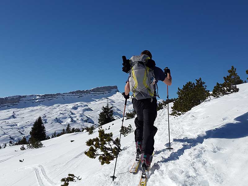 Entrenamiento para el esquí de montaña / Foto: Simon