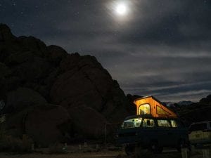 Dónde dormir en furgoneta / Foto: Tommy Lisbin