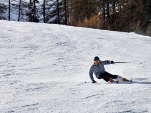 Técnica de esquí / Foto: Emma Paillex (unsplash)