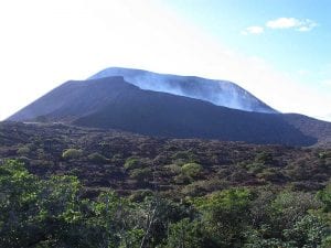Volcán Telica / Foto: SantiagoGG (CC-BY-SA-4.0) vía wikimedia commons
