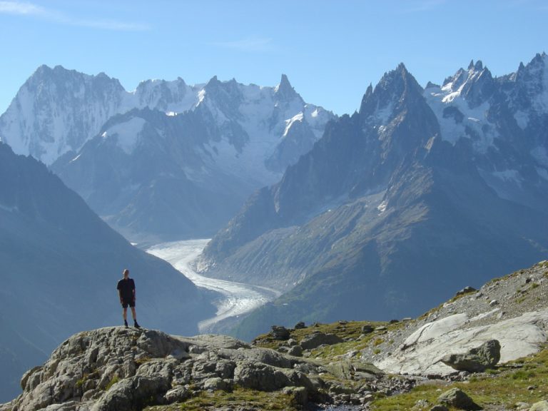 Las mejores rutas de senderismo y trekking en el macizo del Mont Blanc, cerca de Chamonix y Courmayeur