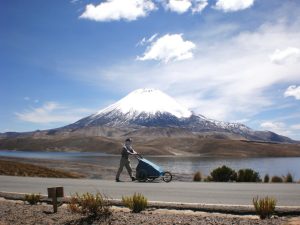 Volcán Parinacota en los Andes. / Foto: Nacho Dean
