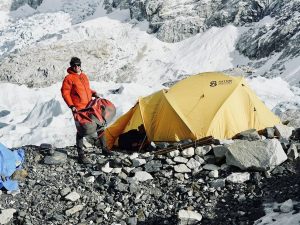 Jost Kobusch durante su expedición al Everest invernal / Foto: Jost Kobusch
