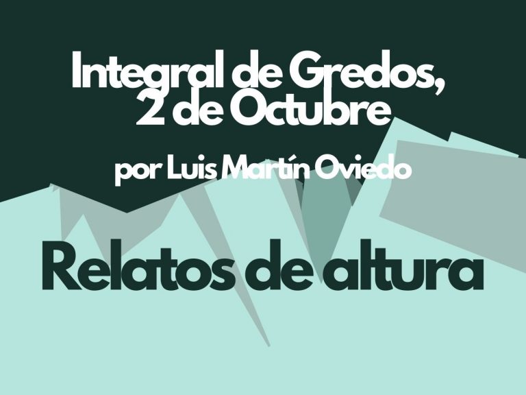 Integral de Gredos, 2 de Octubre