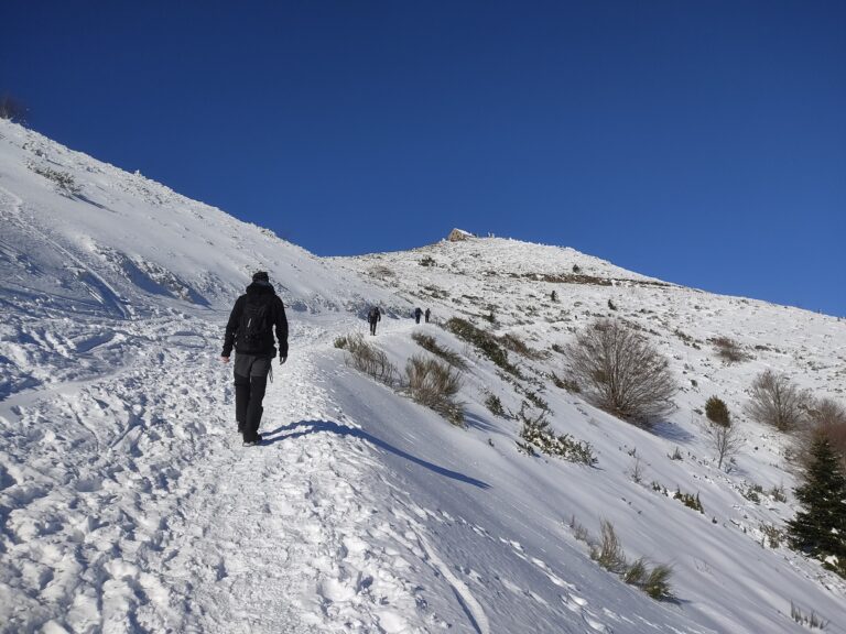 Turó de l’Home (1.708m). Circular por el Montseny nevado.