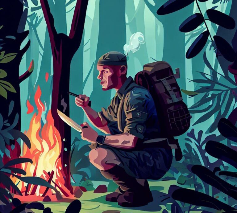 ¿Sobrevivirías en un bosque? – 10 Trucos y consejos de Supervivencia que SÍ Funcionan 🌳🔥